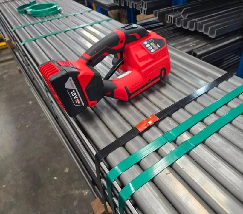 MÁY ĐÓNG ĐAI NHỰA DÙNG PIN 19MM Q31-7